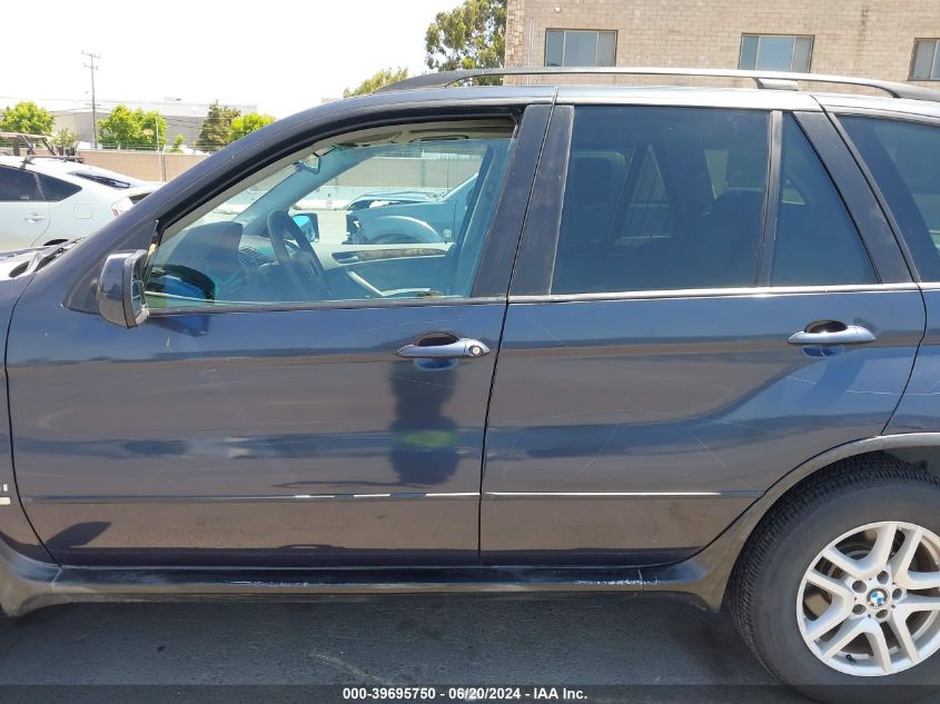 2006 BMW X5 3.0I VIN: 5UXFA13526LY28609 Lot: 39695750