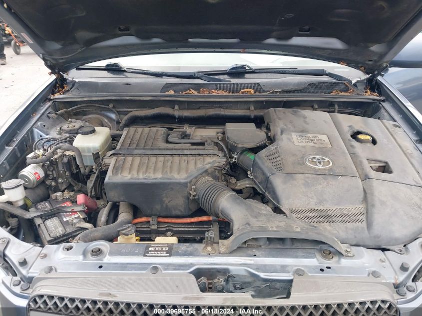 2006 Toyota Highlander Hybrid Limited V6 VIN: JTEDW21A460006892 Lot: 39695755