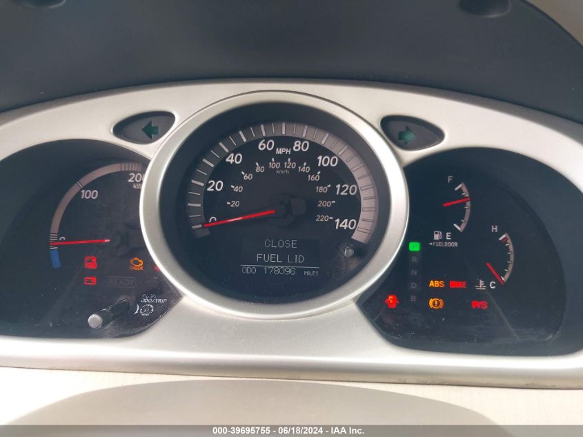 2006 Toyota Highlander Hybrid Limited V6 VIN: JTEDW21A460006892 Lot: 39695755