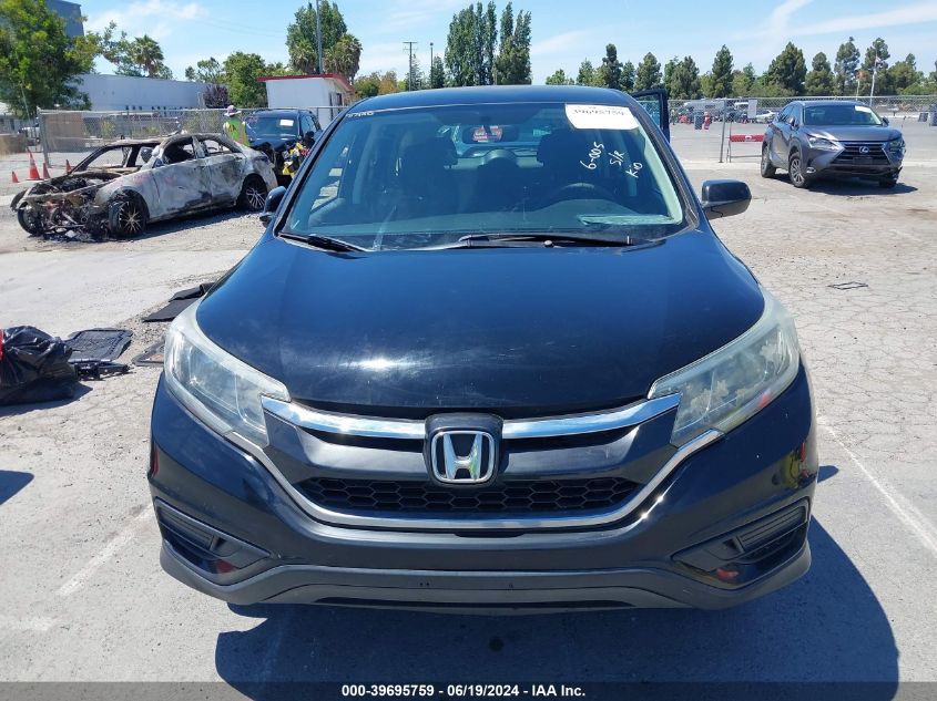 2015 Honda Cr-V Lx VIN: 3CZRM3H30FG715015 Lot: 39695759