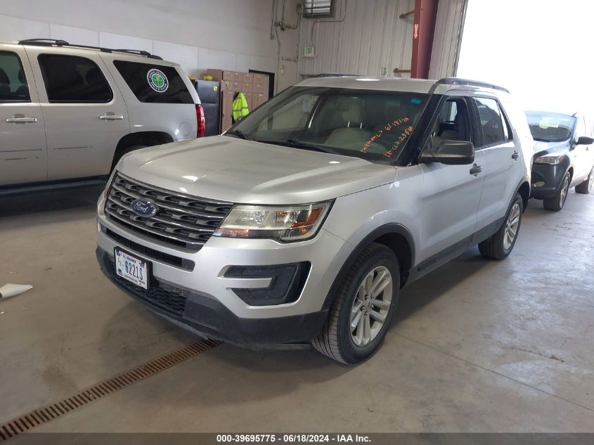 2017 Ford Explorer VIN: 1FM5K8B87HGB41633 Lot: 39695775