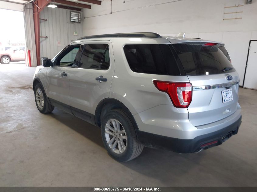 2017 Ford Explorer VIN: 1FM5K8B87HGB41633 Lot: 39695775