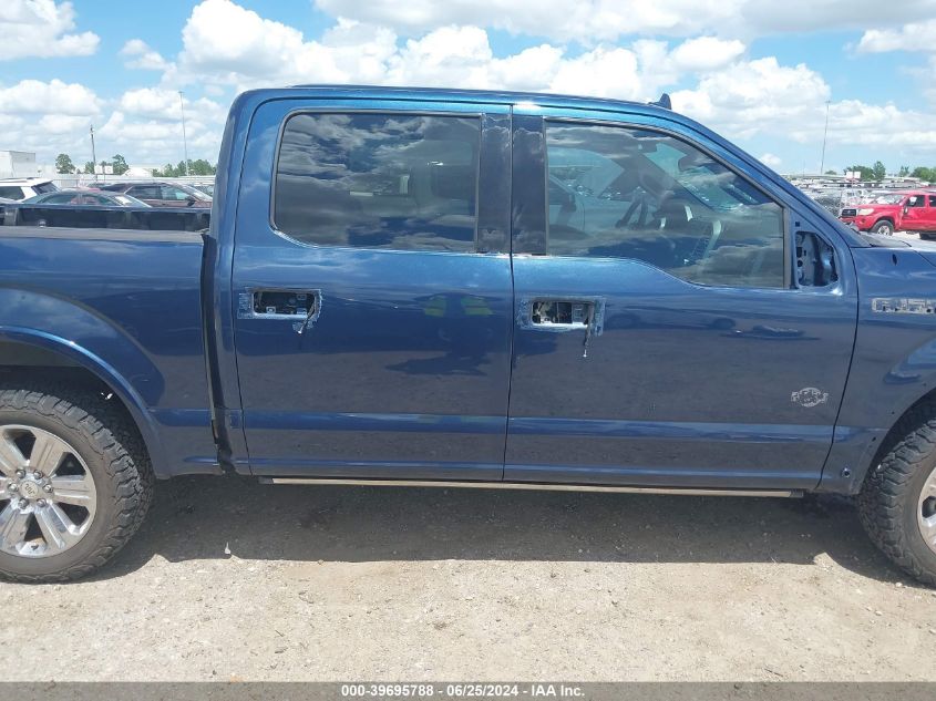 2018 Ford F-150 King Ranch VIN: 1FTEW1EG1JFB57650 Lot: 39695788