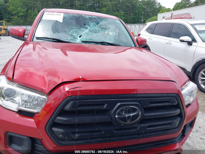 2019 Toyota Tacoma Sr VIN: 5TFAX5GN9KX161844 Lot: 39695792