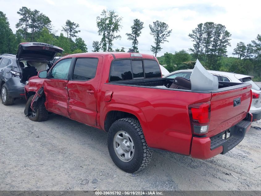2019 Toyota Tacoma Sr VIN: 5TFAX5GN9KX161844 Lot: 39695792