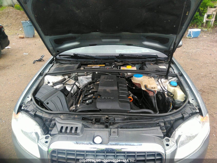 2008 Audi A4 2.0T Quattro VIN: WAUDF78E18A035271 Lot: 39695795