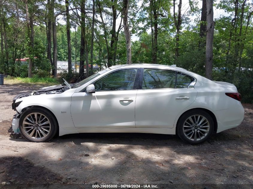 2020 Infiniti Q50 Luxe Awd VIN: JN1EV7AR1LM250280 Lot: 39695800