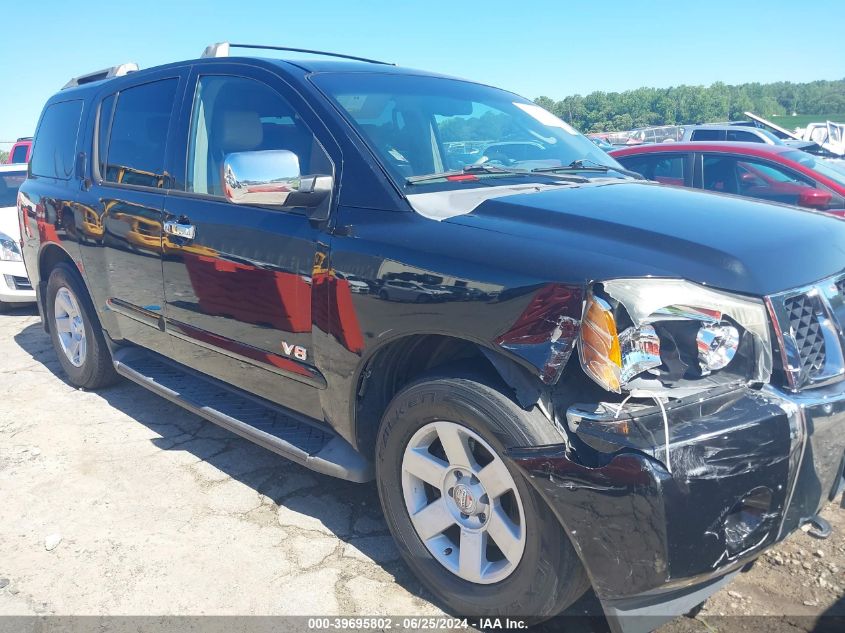 2006 Nissan Armada Le VIN: 5N1AA08B46N732338 Lot: 39695802