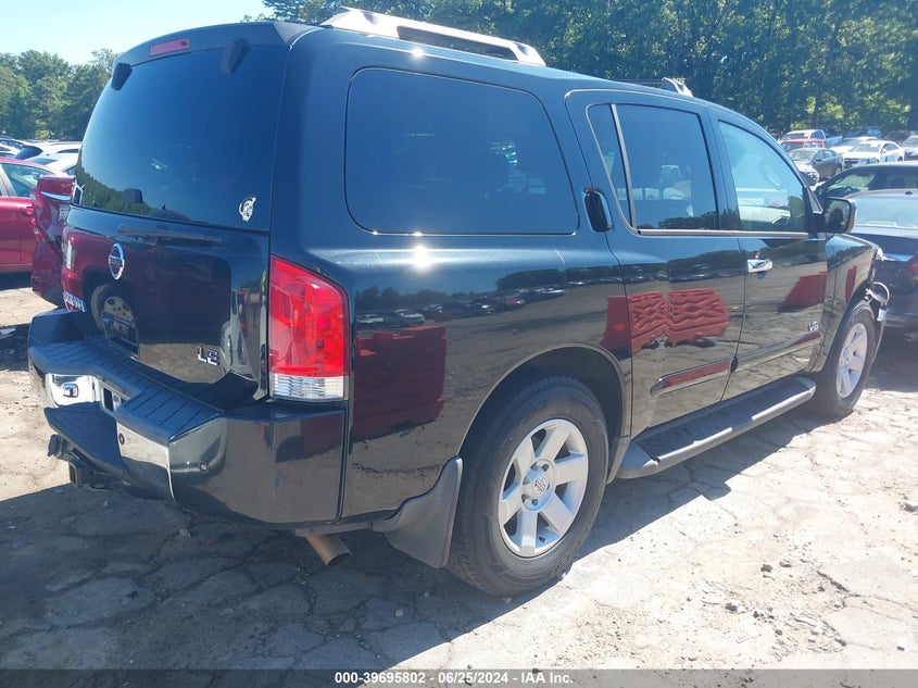 2006 Nissan Armada Le VIN: 5N1AA08B46N732338 Lot: 39695802