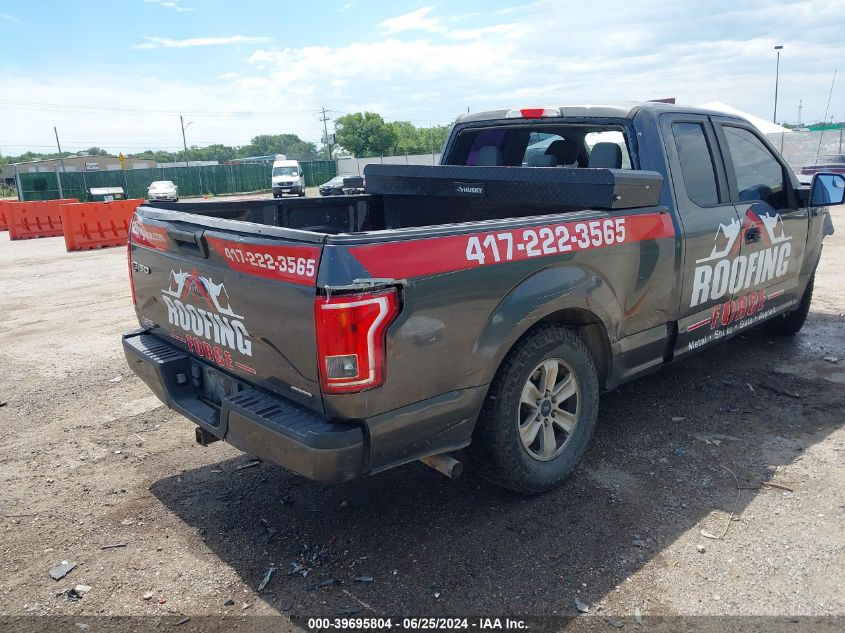 2016 Ford F150 Super Cab VIN: 1FTEX1C84GKD07940 Lot: 39695804