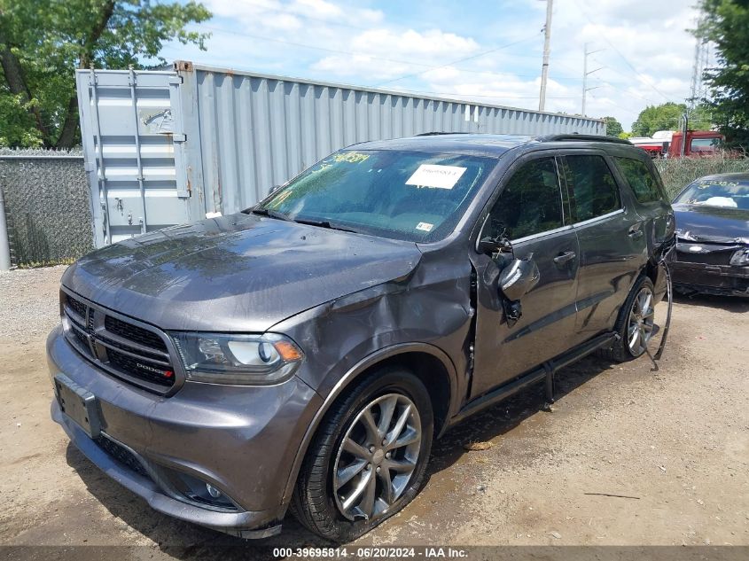 2017 Dodge Durango Gt Awd VIN: 1C4RDJDG4HC848031 Lot: 39695814