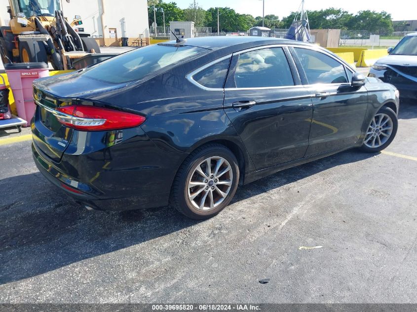 2017 FORD FUSION SE - 3FA6P0HD4HR245611