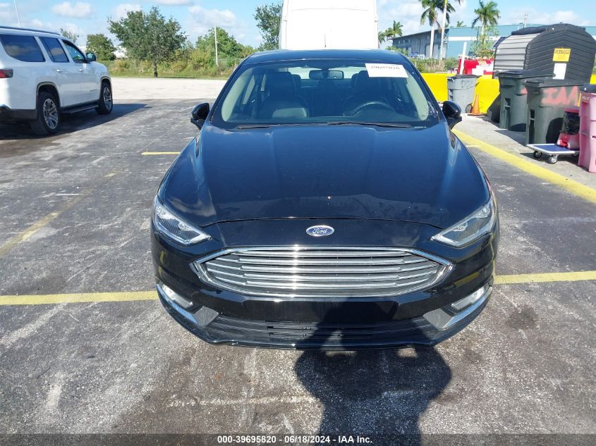 2017 Ford Fusion Se VIN: 3FA6P0HD4HR245611 Lot: 39695820