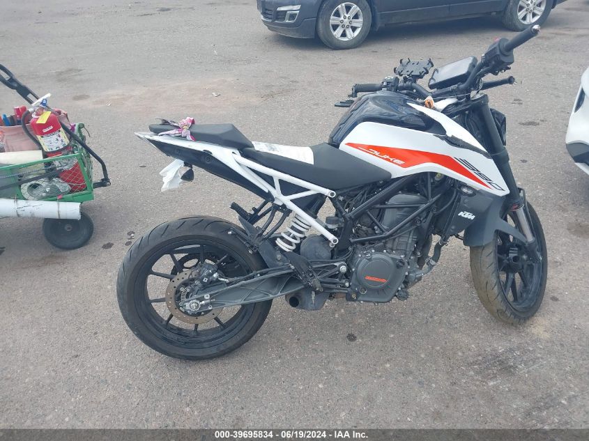 2021 Ktm 390 Duke VIN: MD2JPJ401MC299187 Lot: 39695834