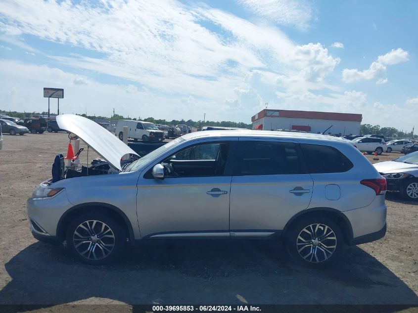 2016 Mitsubishi Outlander Se VIN: JA4AD3A38GZ020239 Lot: 39695853