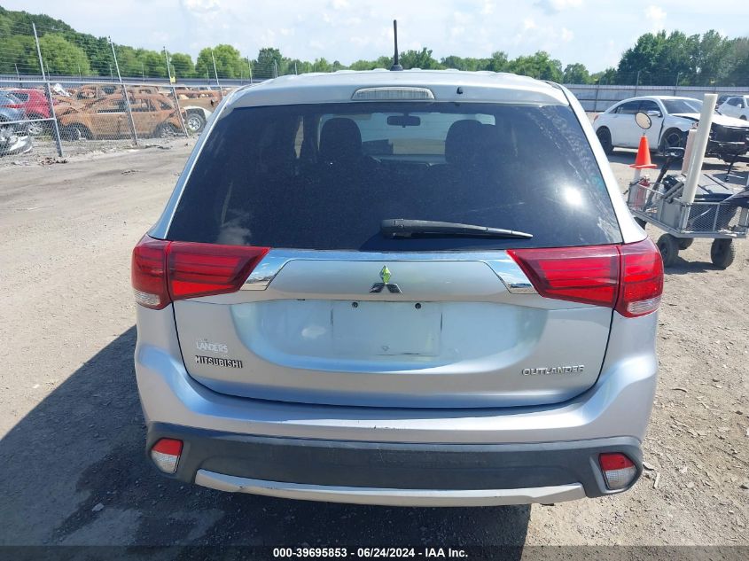 2016 Mitsubishi Outlander Se VIN: JA4AD3A38GZ020239 Lot: 39695853