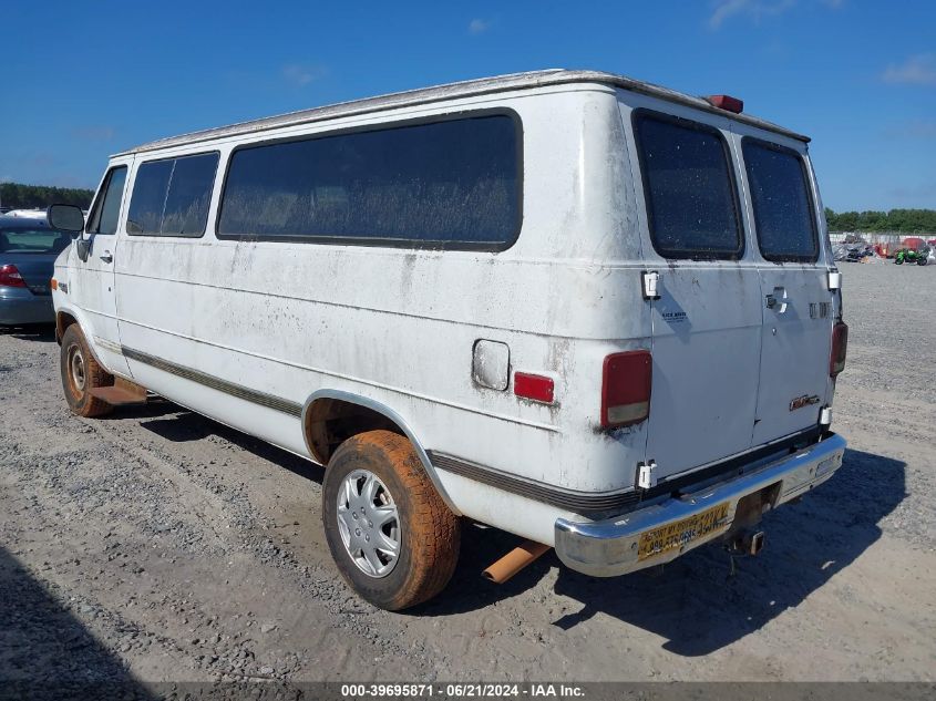 1996 GMC Rally Wagon G3500 VIN: 1GJHG39KXTF505008 Lot: 39695871