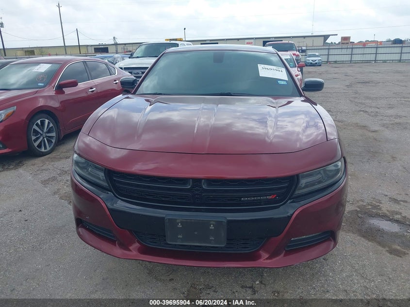 2019 Dodge Charger Sxt Rwd VIN: 2C3CDXBGXKH712295 Lot: 39695904