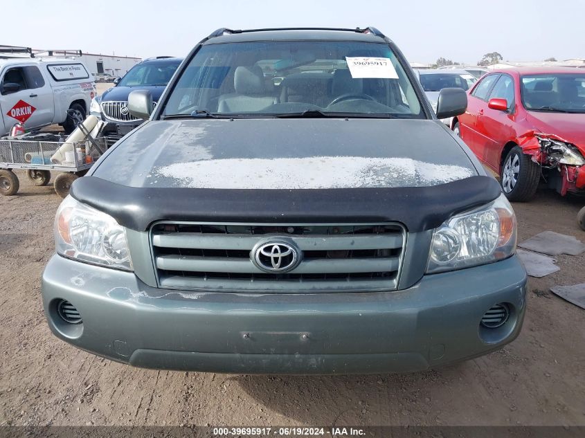 2005 Toyota Highlander Limited VIN: JTEDP21AX50068616 Lot: 39695917