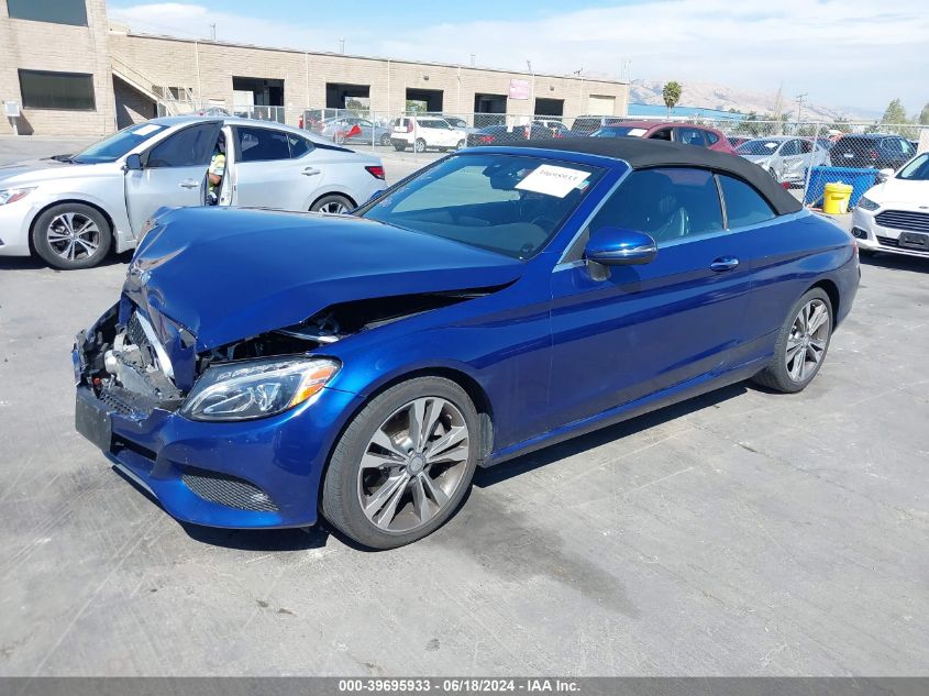 WDDWK4JB3HF422869 2017 MERCEDES-BENZ C CLASS - Image 2