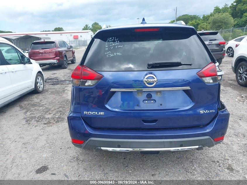 2019 Nissan Rogue S/Sv VIN: KNMAT2MVXKP536896 Lot: 39695943