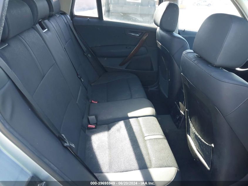 2005 BMW X3 3.0I VIN: WBXPA93445WD17255 Lot: 39695949