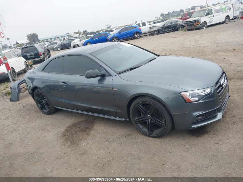 2013 Audi A5 2.0T Premium VIN: WAUMFAFR6DA079540 Lot: 39695954