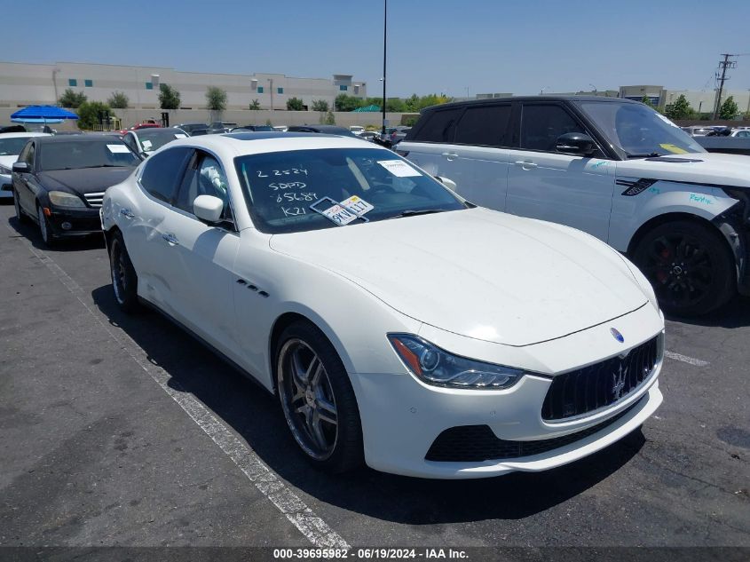 2014 Maserati Ghibli S Q4 VIN: ZAM57RTA6E1085689 Lot: 39695982