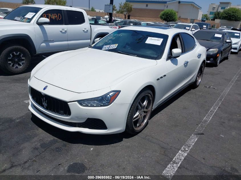 2014 Maserati Ghibli S Q4 VIN: ZAM57RTA6E1085689 Lot: 39695982