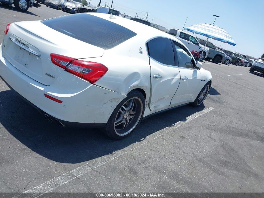 2014 Maserati Ghibli S Q4 VIN: ZAM57RTA6E1085689 Lot: 39695982