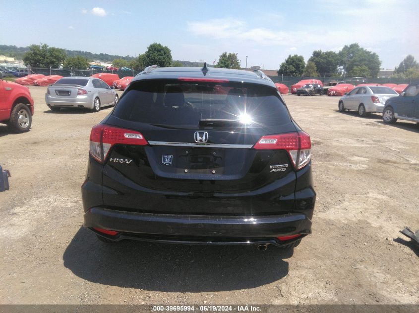 2019 Honda Hr-V Touring VIN: 3CZRU6H96KM711696 Lot: 39695994