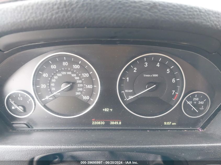 2015 BMW 328I VIN: WBA3A5G5XFNS90961 Lot: 39695997