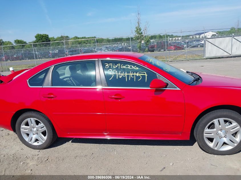 2012 Chevrolet Impala Lt VIN: 2G1WB5E3XC1249847 Lot: 39696006