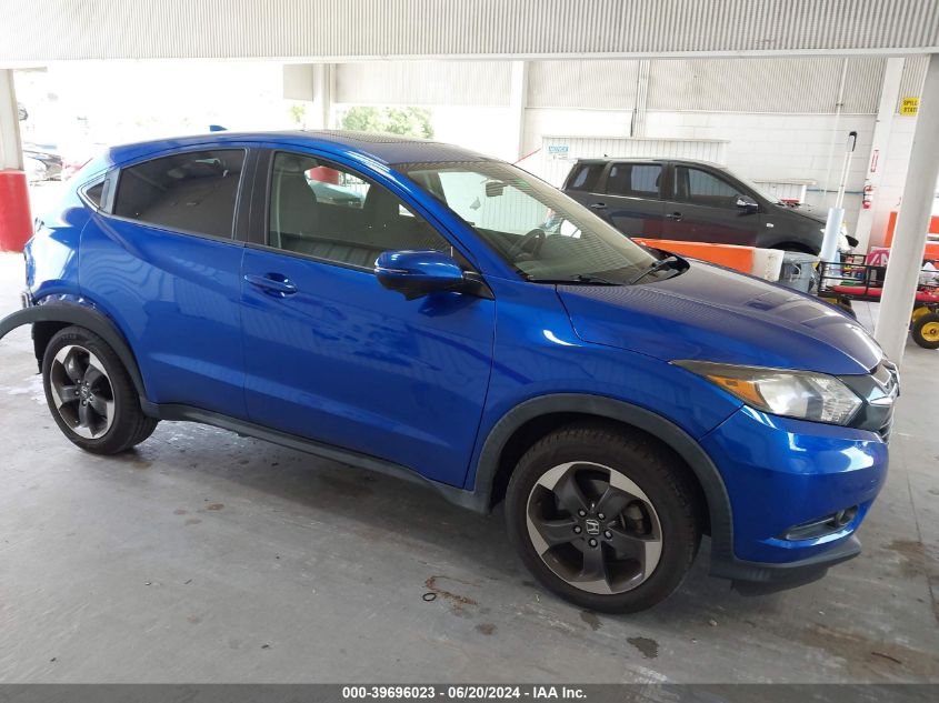 2018 Honda Hr-V Ex VIN: 3CZRU6H55JM725956 Lot: 39696023