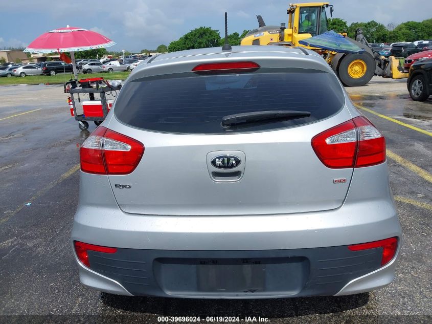 2016 Kia Rio Lx VIN: KNADM5A30G6699470 Lot: 39696024