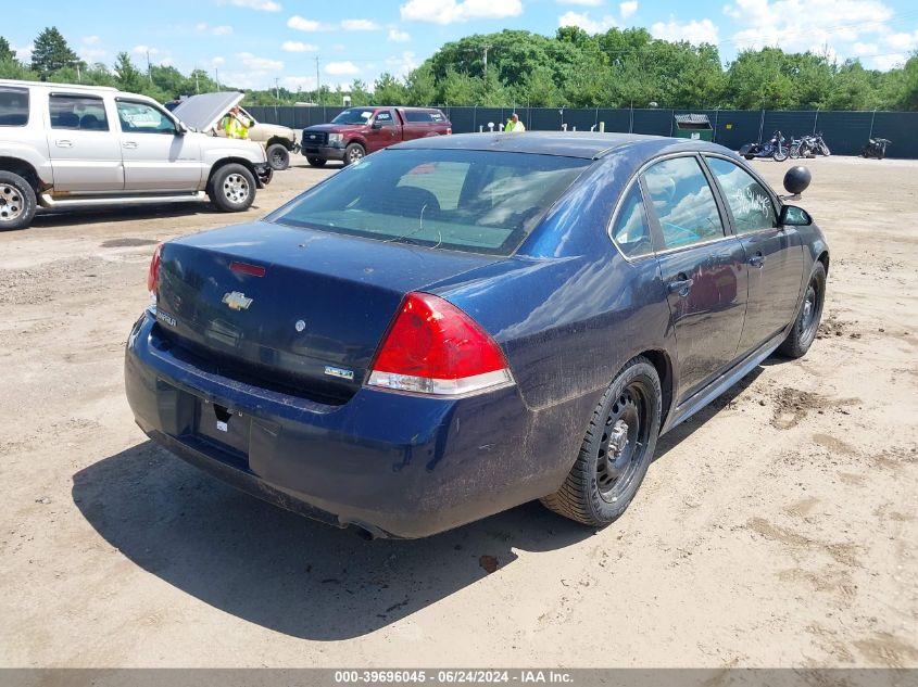 2012 Chevrolet Impala Police VIN: 2G1WD5E33C1248968 Lot: 39696045