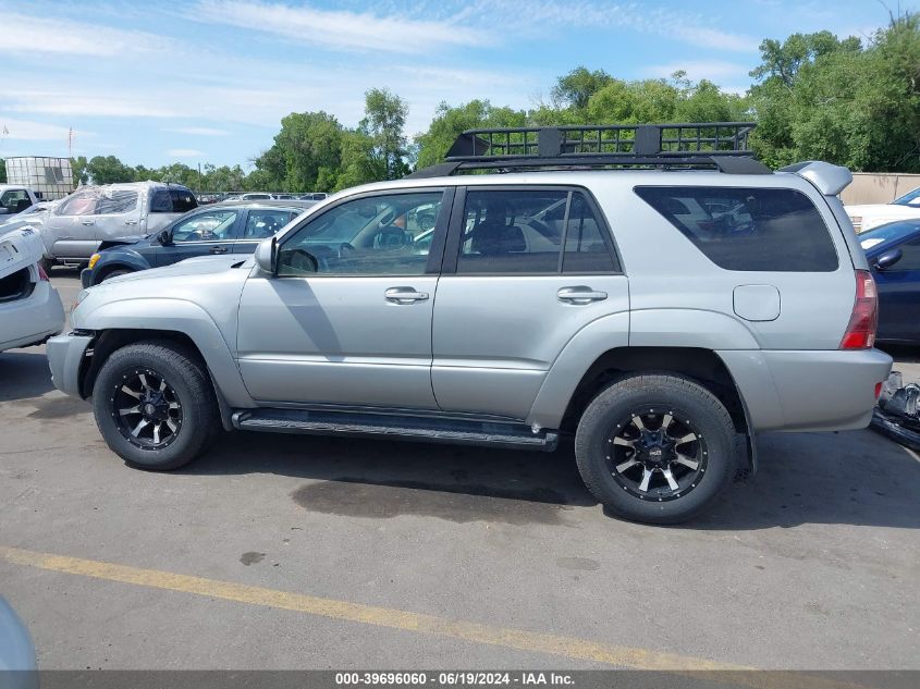 2005 Toyota 4Runner Limited V6 VIN: JTEBU17R558036732 Lot: 39696060