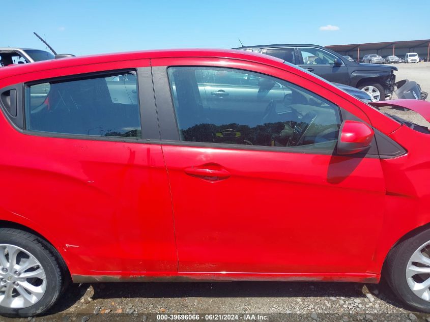 2019 Chevrolet Spark 1Lt Cvt VIN: KL8CD6SA3KC752506 Lot: 39696066