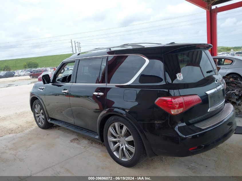 2013 Infiniti Qx56 VIN: JN8AZ2NE5D9042874 Lot: 39696072