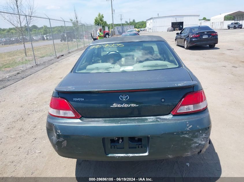 2000 Toyota Camry Solara Se V6 VIN: 2T1CF22P6YC307319 Lot: 39696105