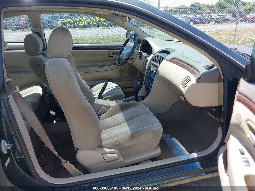 2000 Toyota Camry Solara Se V6 VIN: 2T1CF22P6YC307319 Lot: 39696105