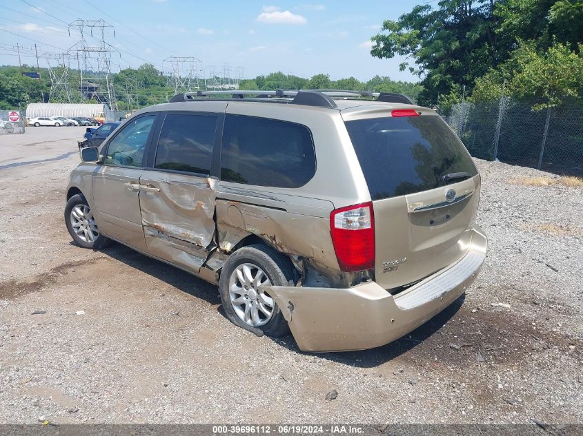 2007 Kia Sedona Ex VIN: KNDMB233076112592 Lot: 39696112