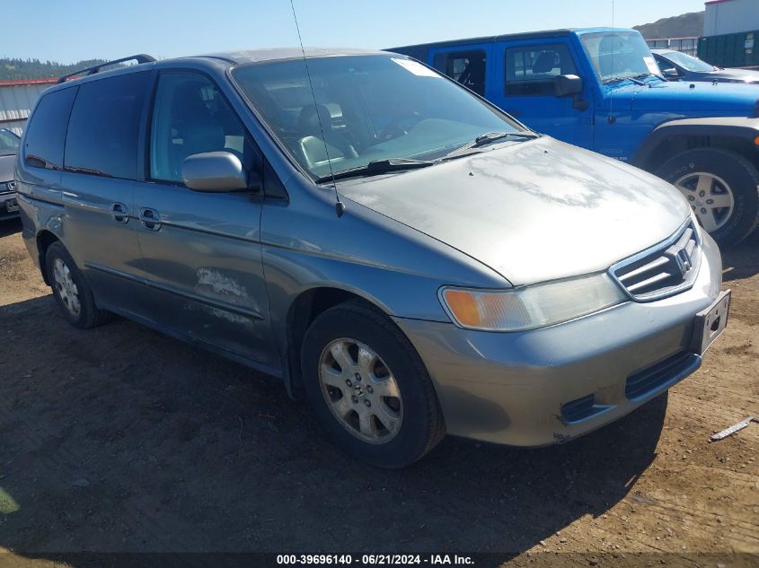 2002 Honda Odyssey Ex-L VIN: 2HKRL18982H006867 Lot: 39696140