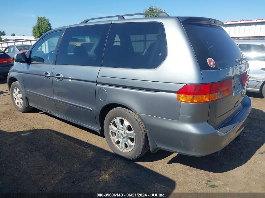 2002 Honda Odyssey Ex-L VIN: 2HKRL18982H006867 Lot: 39696140