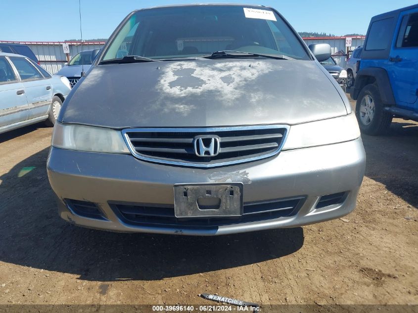 2002 Honda Odyssey Ex-L VIN: 2HKRL18982H006867 Lot: 39696140