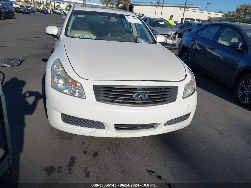 2008 Infiniti G35 Journey VIN: JNKBV61E08M206266 Lot: 39696143