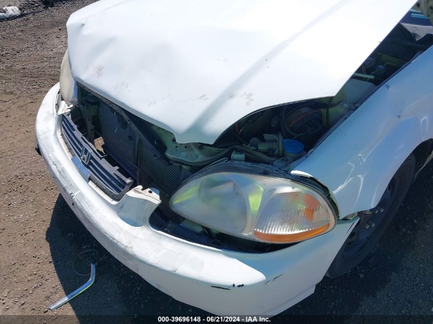 1998 Honda Civic Lx VIN: 2HGEJ6670WH524054 Lot: 39696148