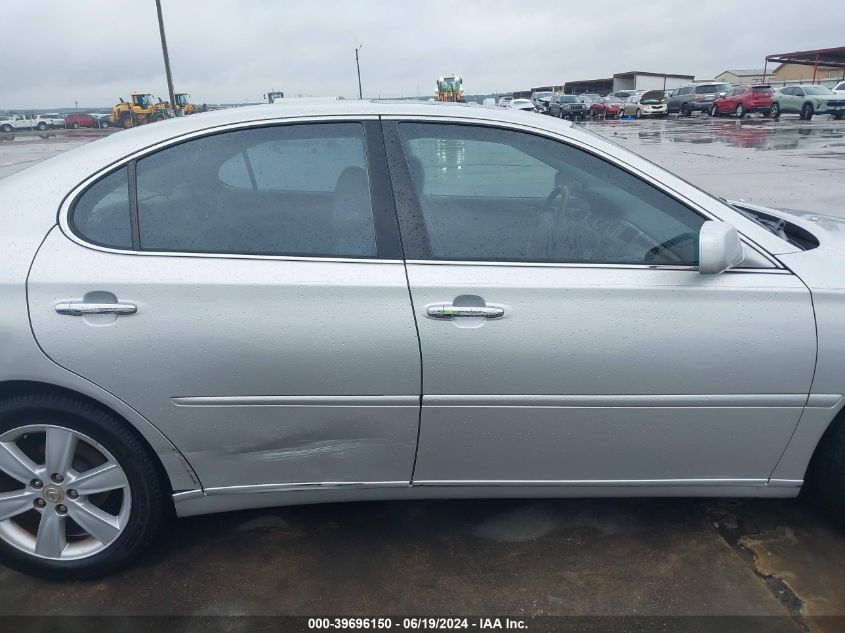 2005 Lexus Es 330 VIN: JTHBA30G055090926 Lot: 39696150