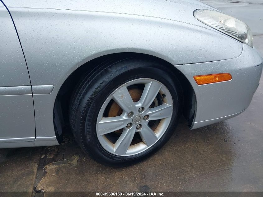 2005 Lexus Es 330 VIN: JTHBA30G055090926 Lot: 39696150