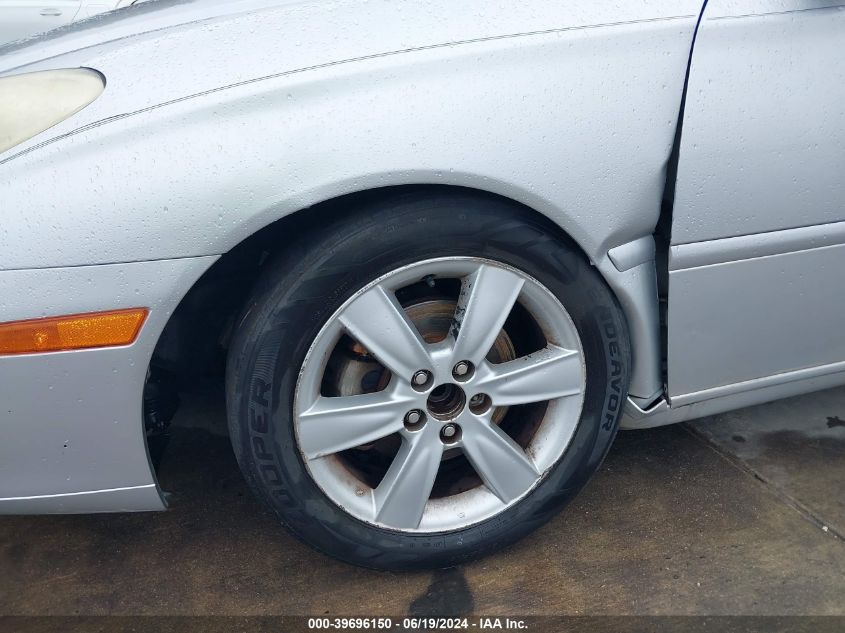 2005 Lexus Es 330 VIN: JTHBA30G055090926 Lot: 39696150